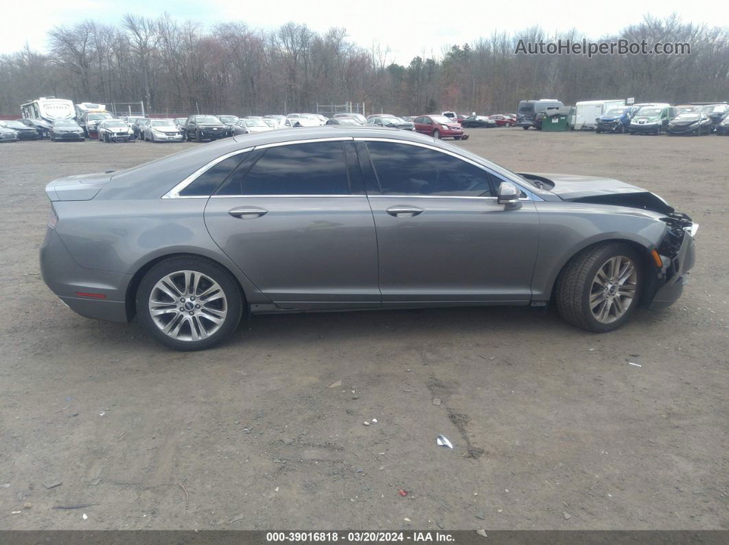 2014 Lincoln Mkz   Серый vin: 3LN6L2GK8ER804702