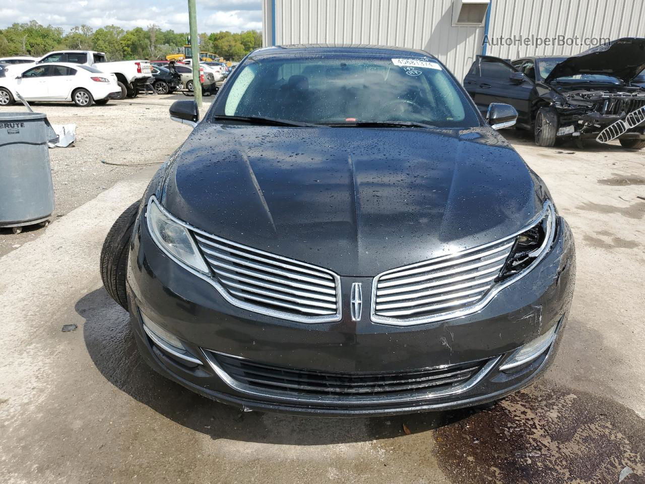 2014 Lincoln Mkz  Черный vin: 3LN6L2GK8ER812279