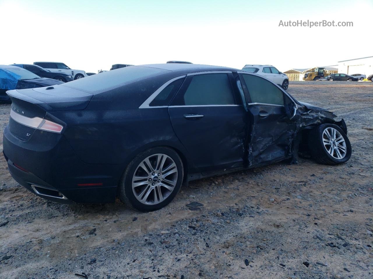 2014 Lincoln Mkz  Gray vin: 3LN6L2GK8ER820978