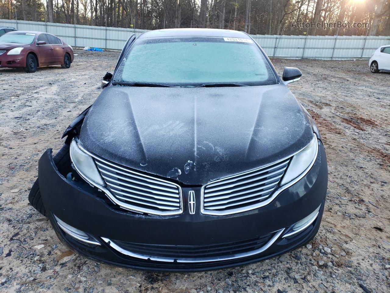 2014 Lincoln Mkz  Gray vin: 3LN6L2GK8ER820978