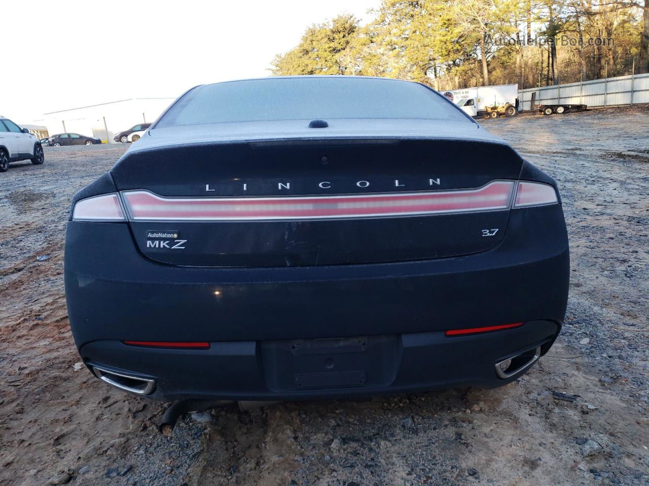 2014 Lincoln Mkz  Gray vin: 3LN6L2GK8ER820978