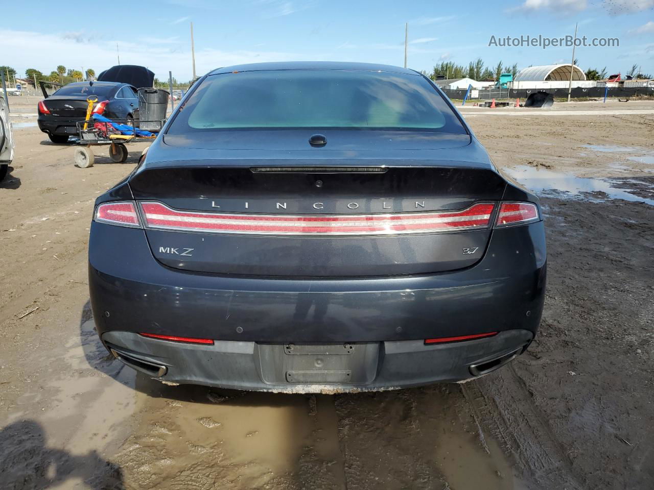 2014 Lincoln Mkz  Charcoal vin: 3LN6L2GK8ER833245