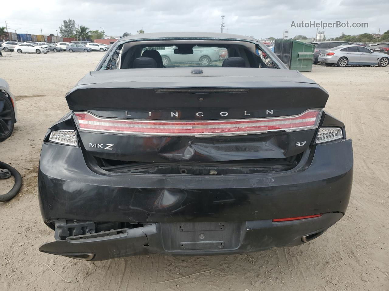 2014 Lincoln Mkz  Black vin: 3LN6L2GK9ER821752