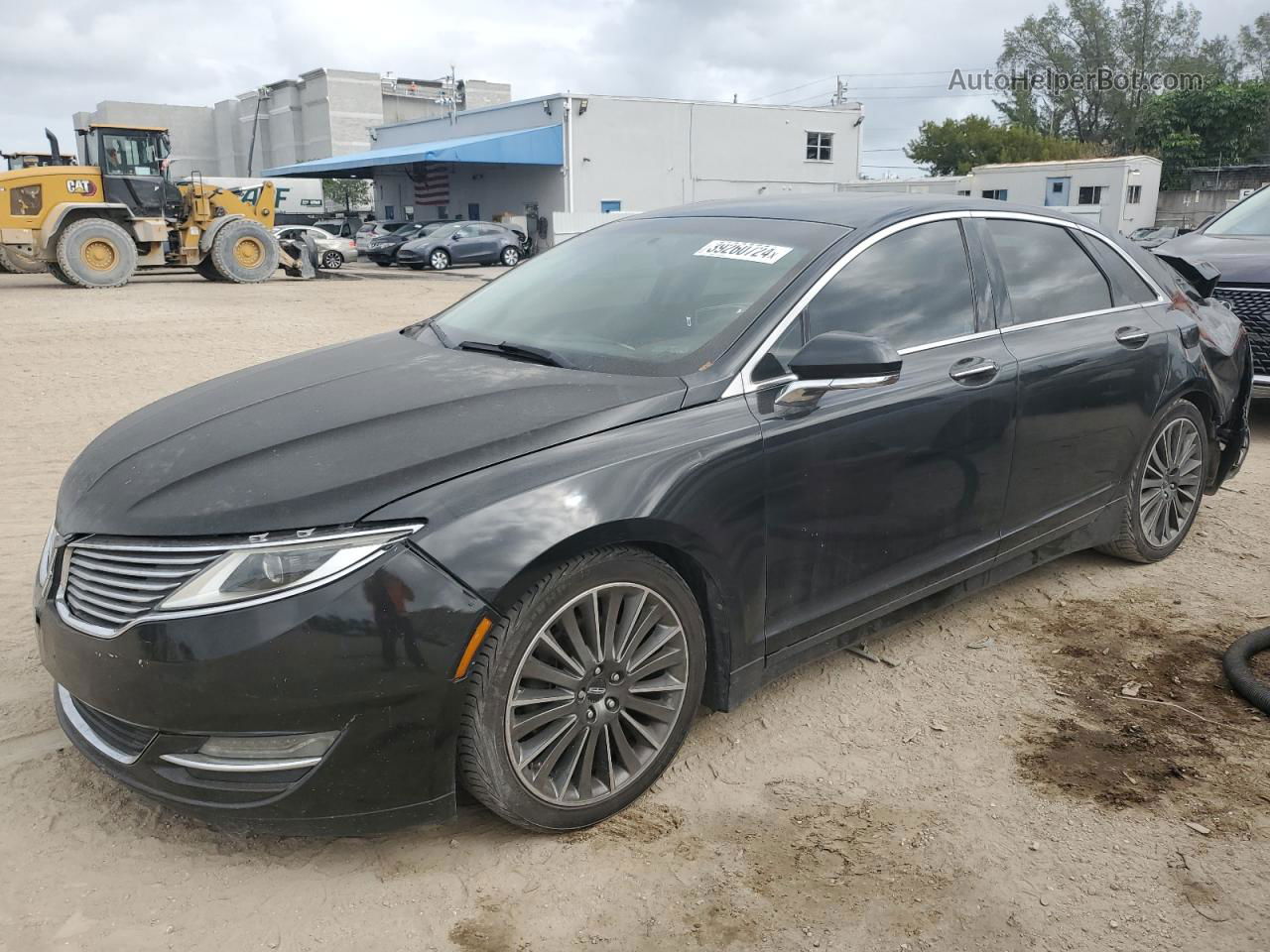 2014 Lincoln Mkz  Black vin: 3LN6L2GK9ER821752