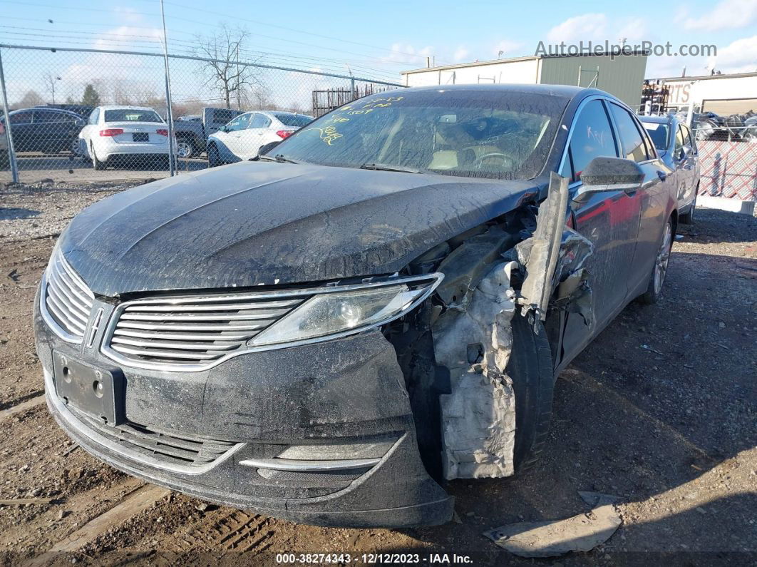 2014 Lincoln Mkz   Black vin: 3LN6L2GKXER801509