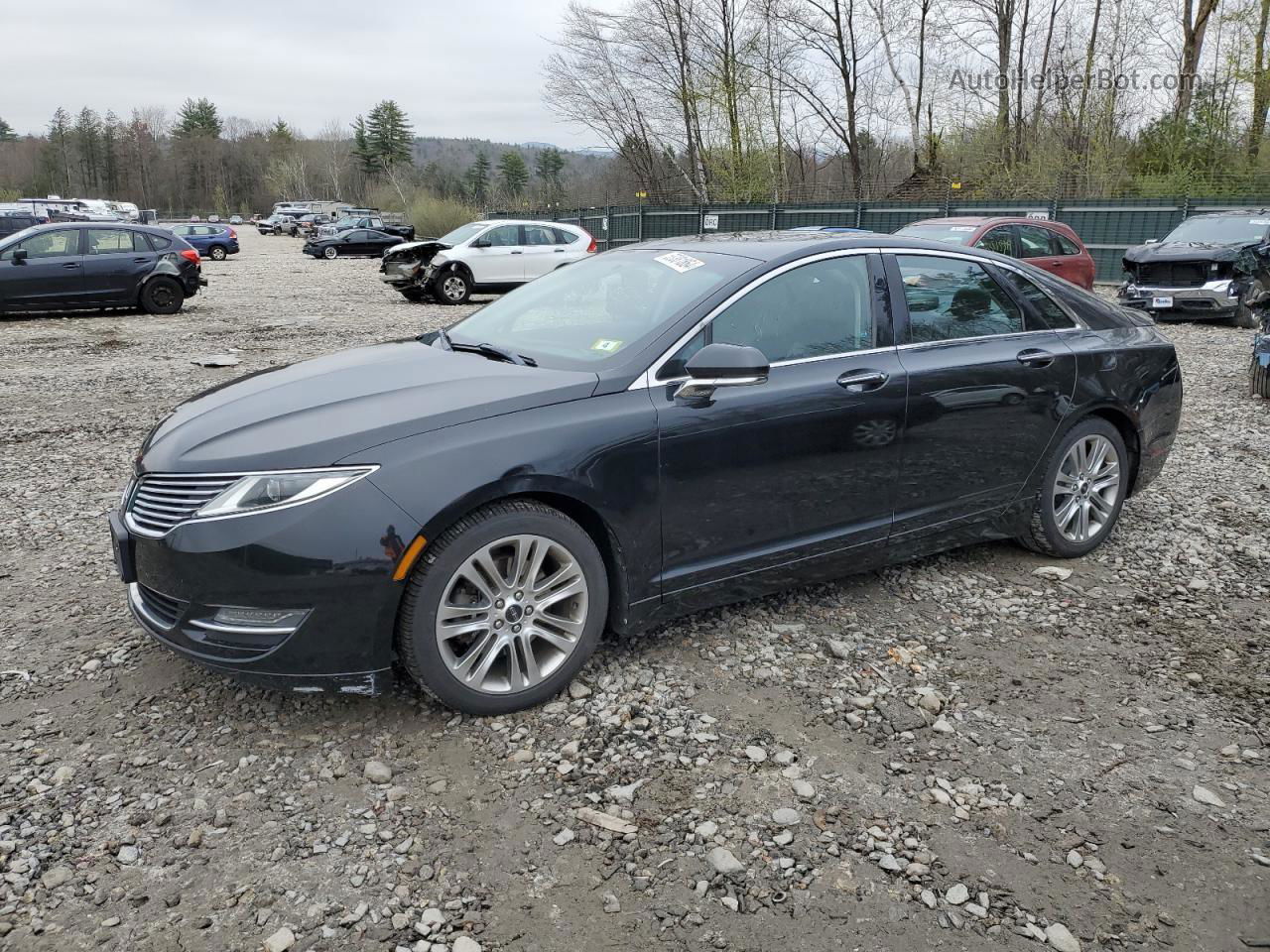 2014 Lincoln Mkz  Black vin: 3LN6L2J90ER823878