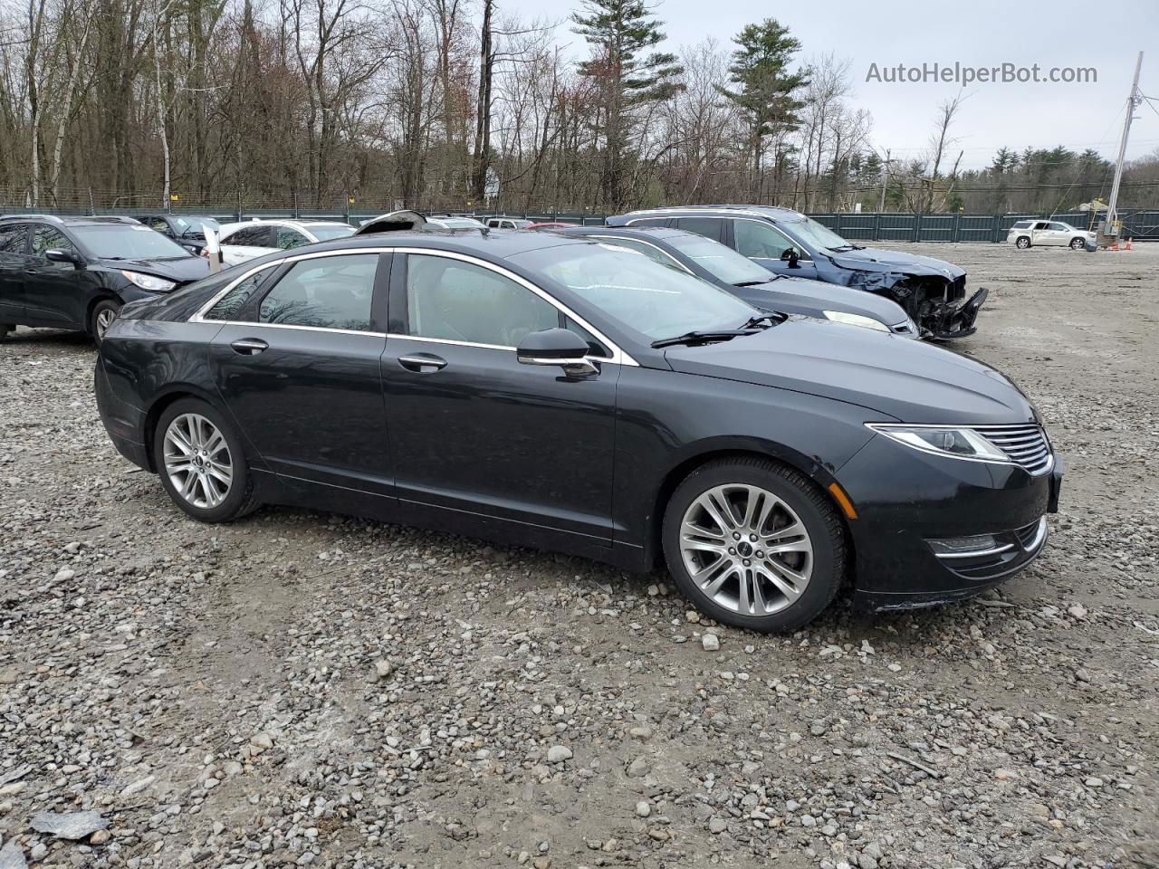 2014 Lincoln Mkz  Black vin: 3LN6L2J90ER823878