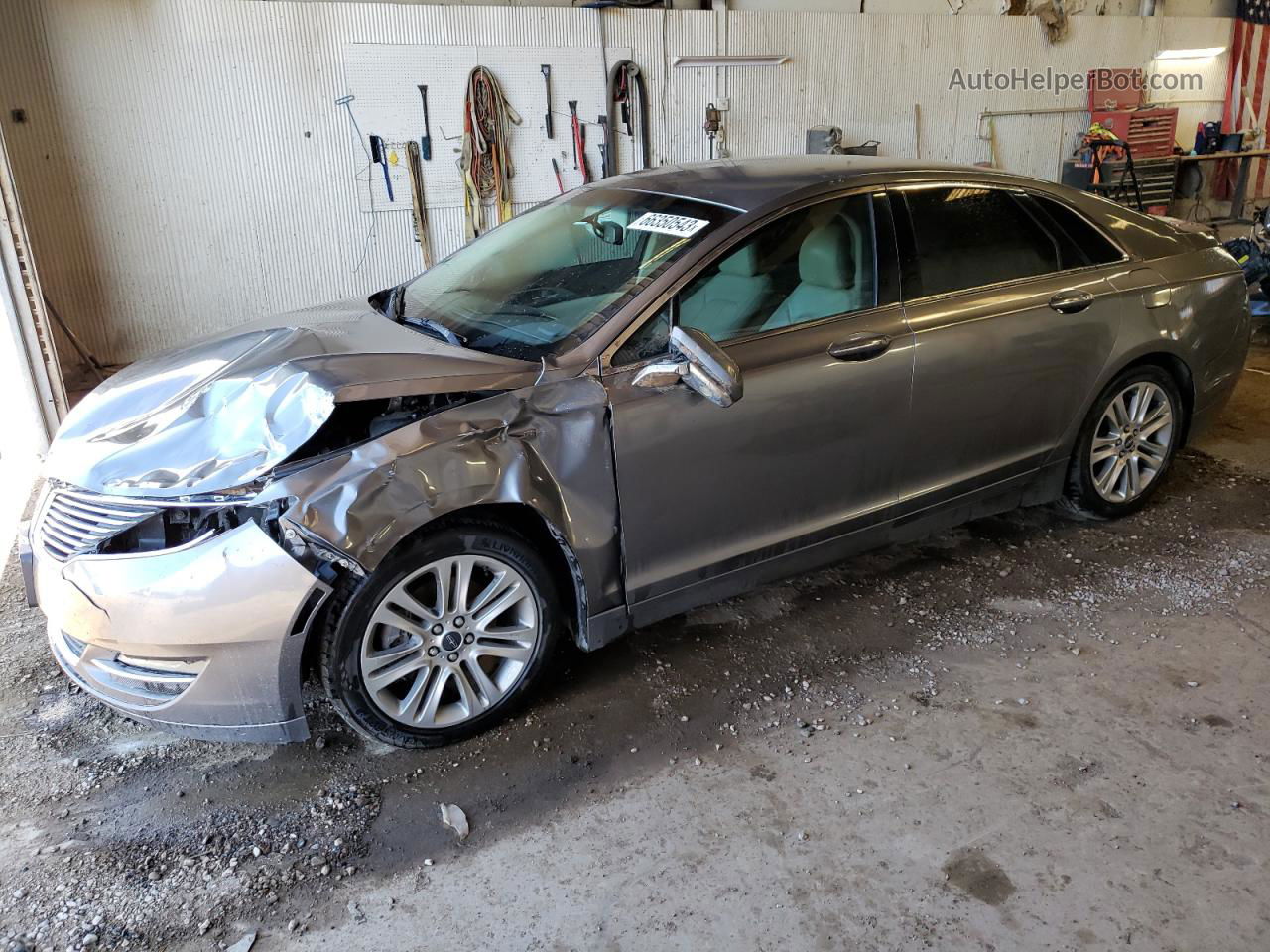 2014 Lincoln Mkz  Silver vin: 3LN6L2J91ER802585