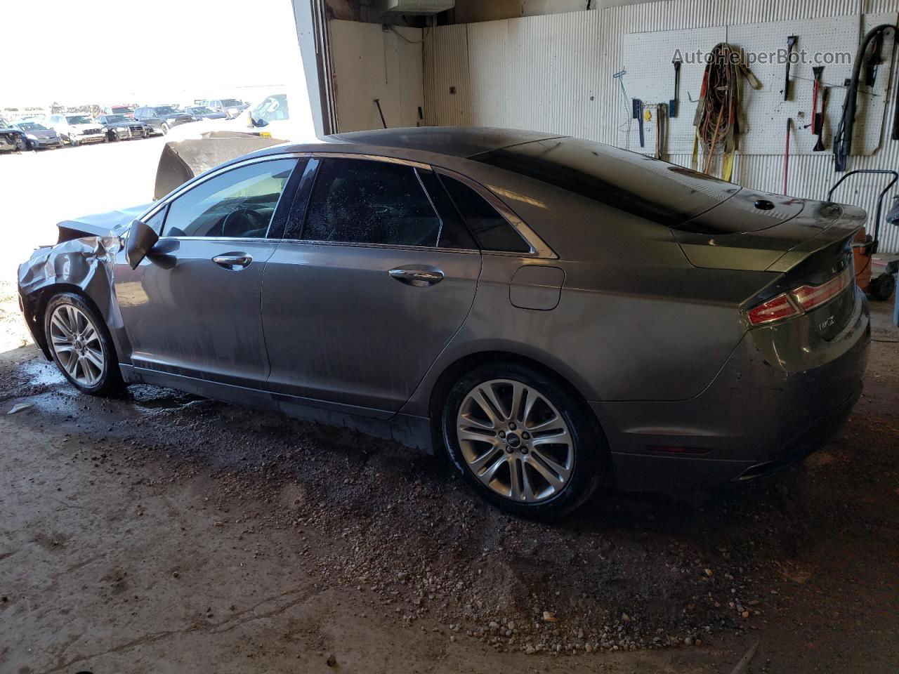 2014 Lincoln Mkz  Silver vin: 3LN6L2J91ER802585