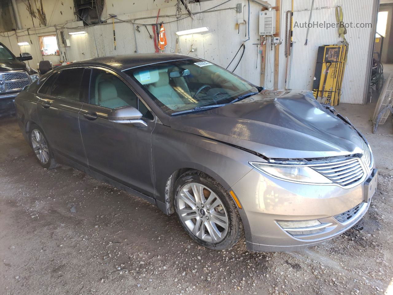 2014 Lincoln Mkz  Silver vin: 3LN6L2J91ER802585