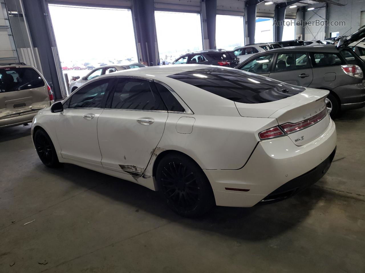 2014 Lincoln Mkz  White vin: 3LN6L2J91ER826725