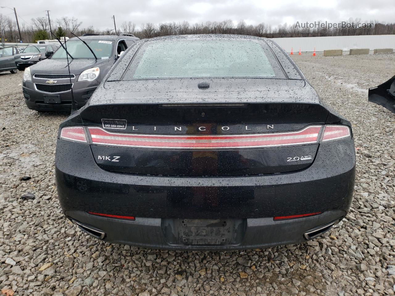 2014 Lincoln Mkz  Black vin: 3LN6L2J92ER800618