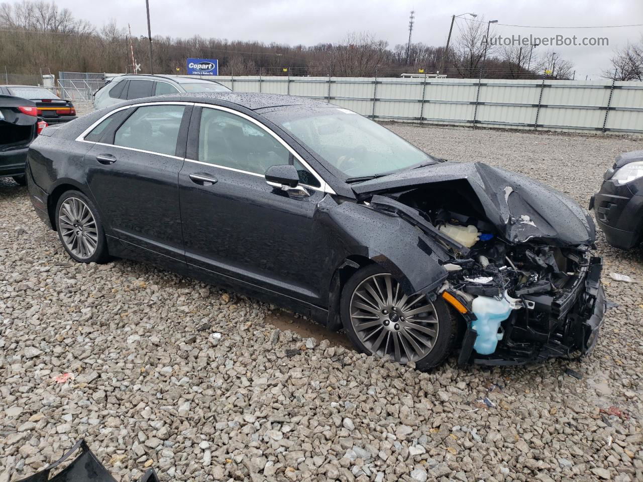 2014 Lincoln Mkz  Black vin: 3LN6L2J92ER800618