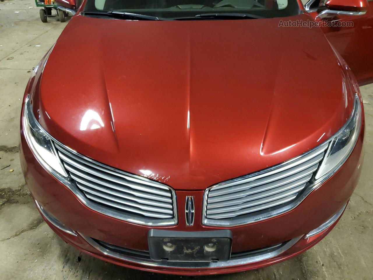 2014 Lincoln Mkz  Maroon vin: 3LN6L2J92ER811280