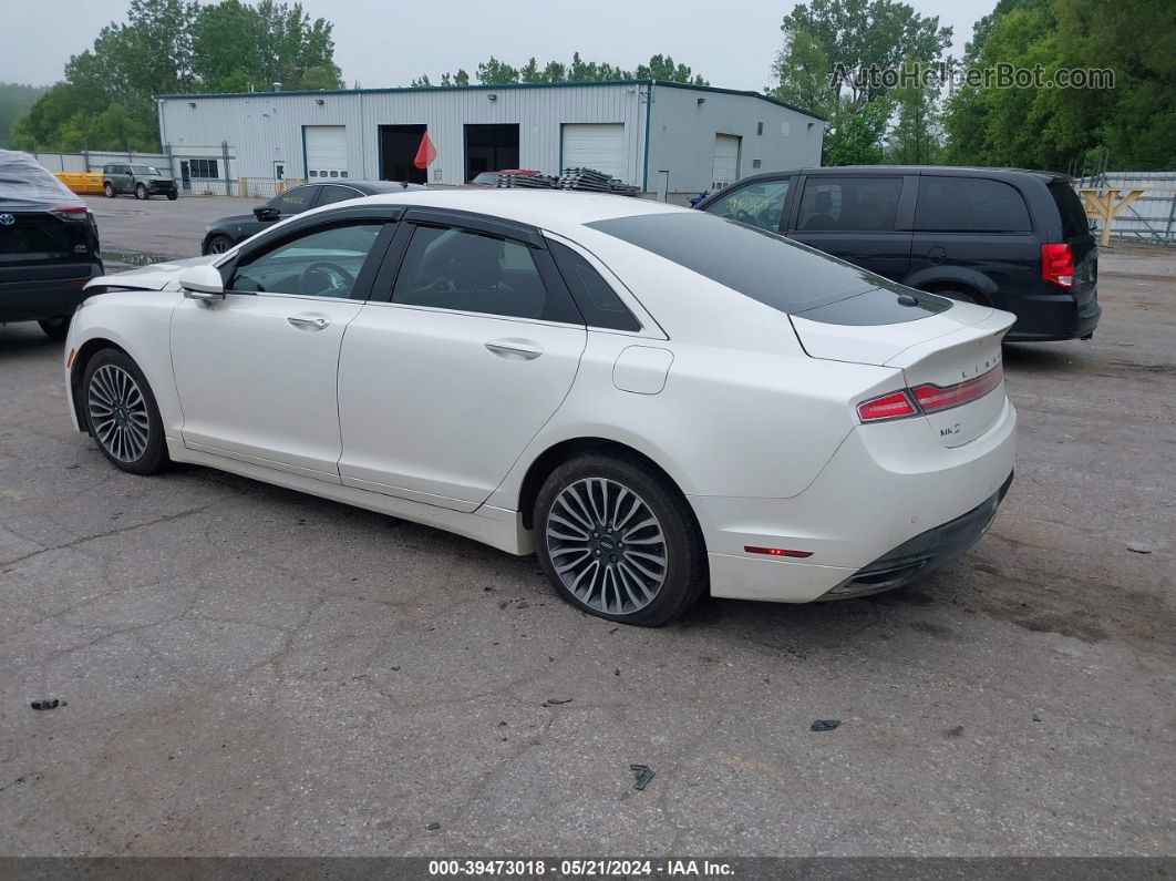 2014 Lincoln Mkz   White vin: 3LN6L2J92ER832033