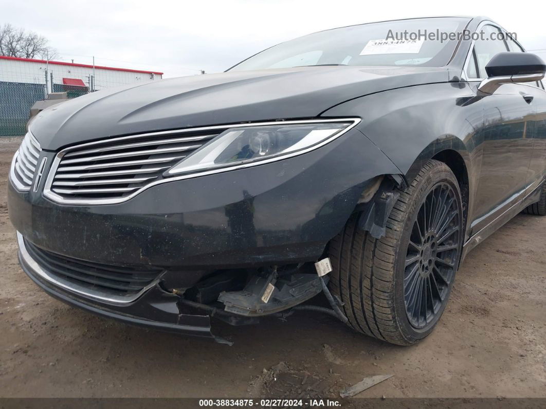 2014 Lincoln Mkz   Черный vin: 3LN6L2J93ER811370