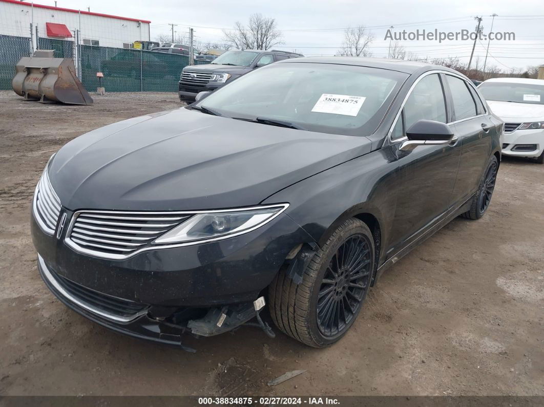 2014 Lincoln Mkz   Черный vin: 3LN6L2J93ER811370