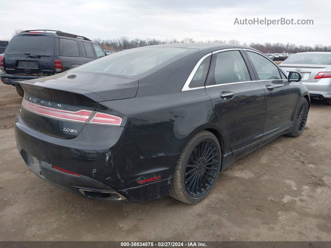 2014 Lincoln Mkz   Черный vin: 3LN6L2J93ER811370