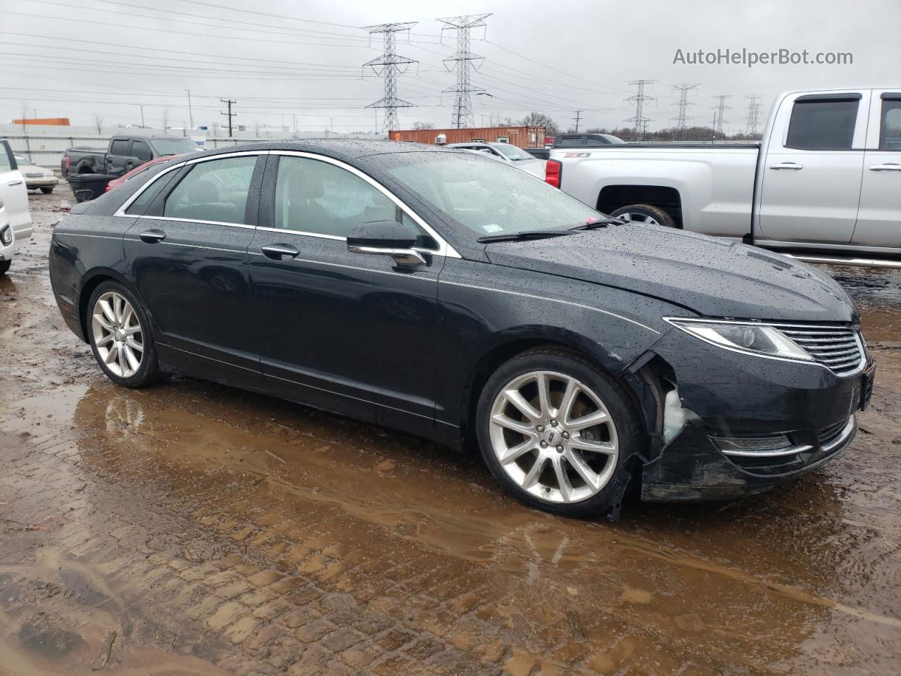 2014 Lincoln Mkz  Угольный vin: 3LN6L2J93ER820134