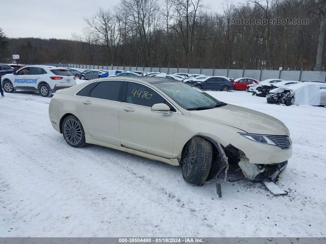 2014 Lincoln Mkz   White vin: 3LN6L2J93ER830856