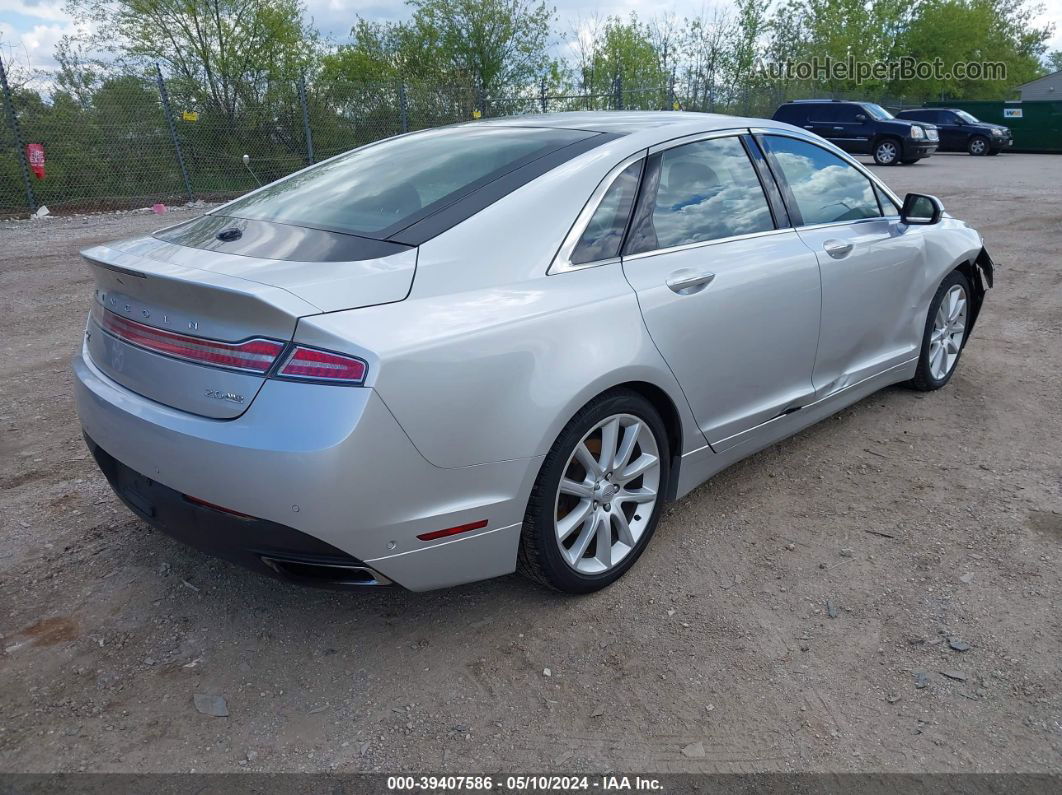 2014 Lincoln Mkz   Silver vin: 3LN6L2J94ER813418