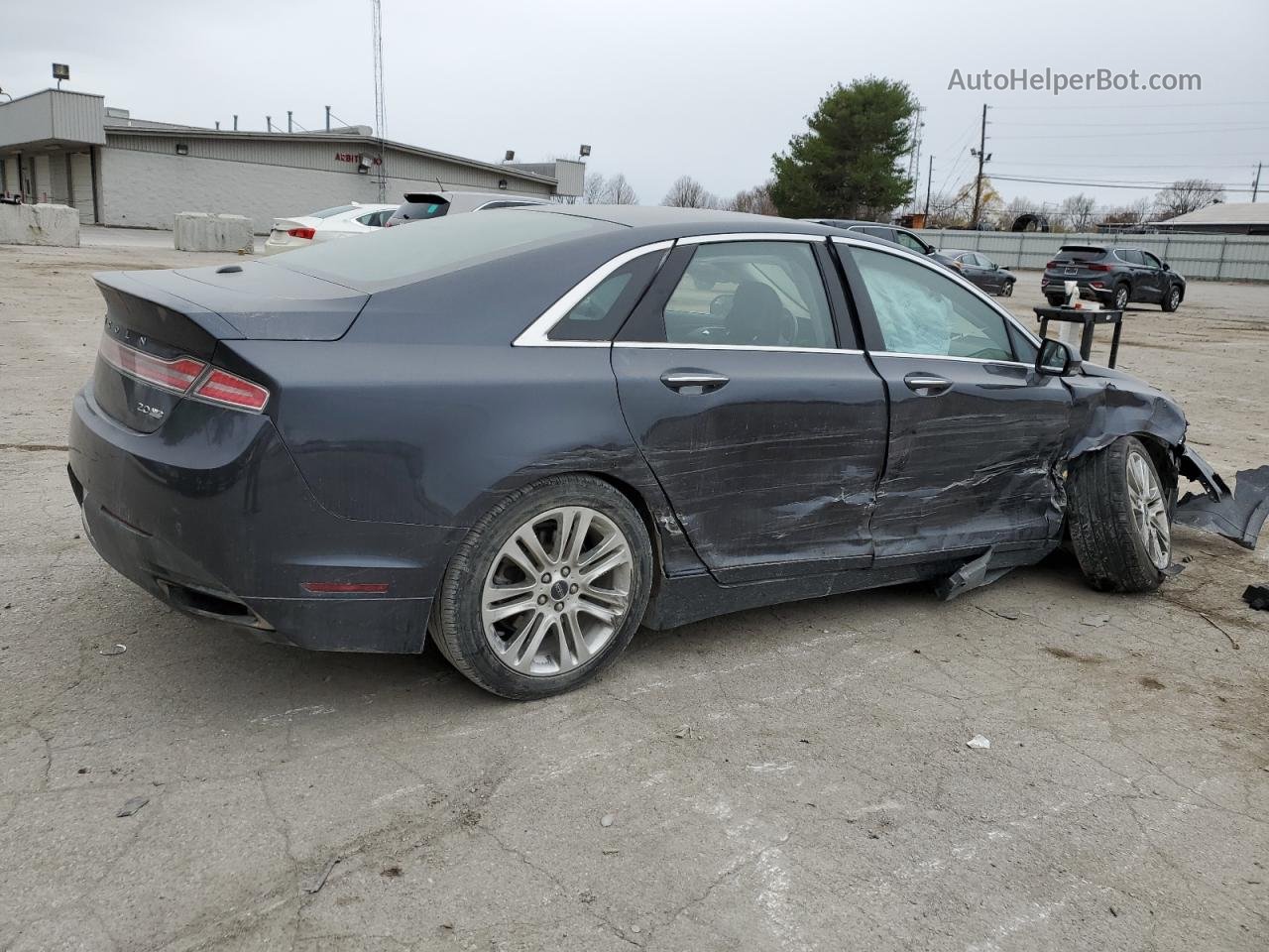 2014 Lincoln Mkz  Черный vin: 3LN6L2J94ER815766