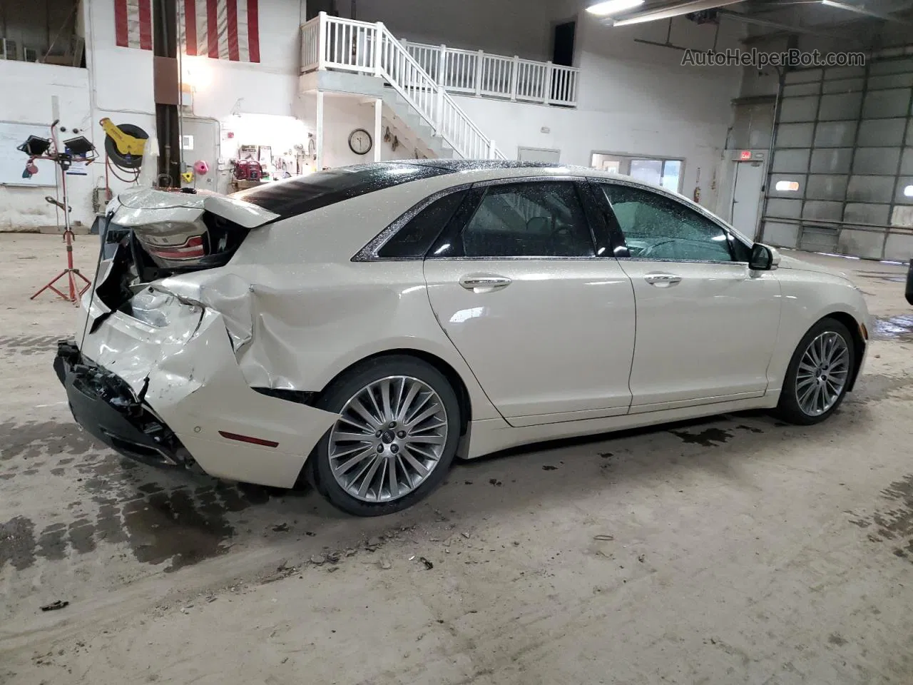 2014 Lincoln Mkz  Бежевый vin: 3LN6L2J94ER823012