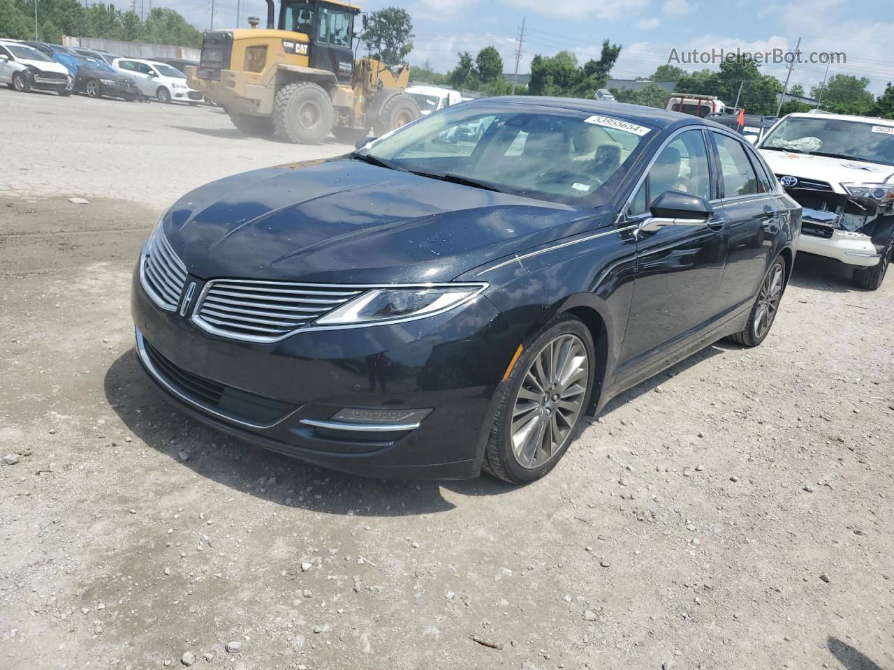 2014 Lincoln Mkz  Black vin: 3LN6L2J95ER803884