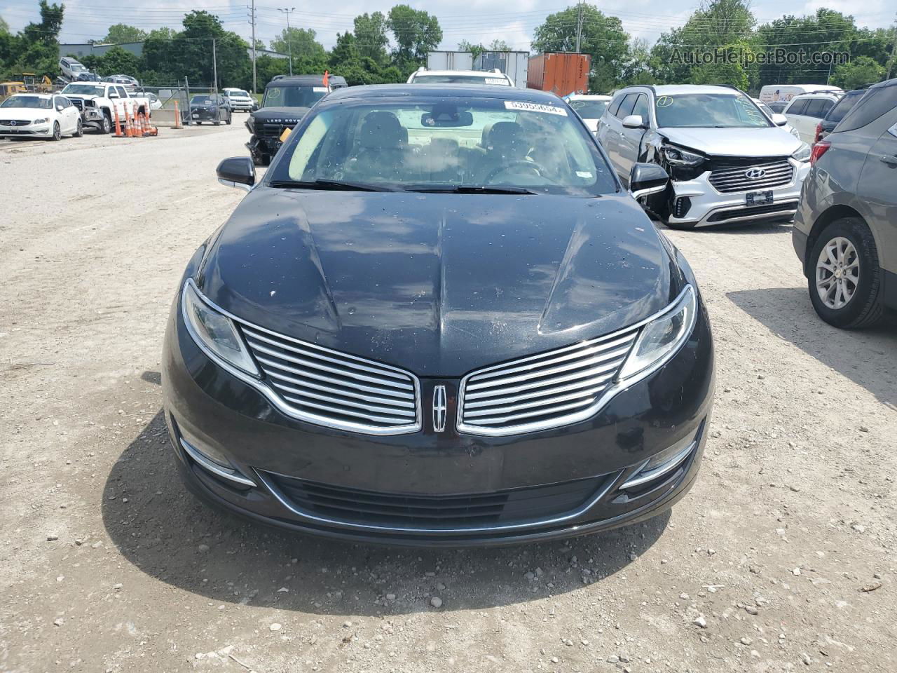 2014 Lincoln Mkz  Black vin: 3LN6L2J95ER803884