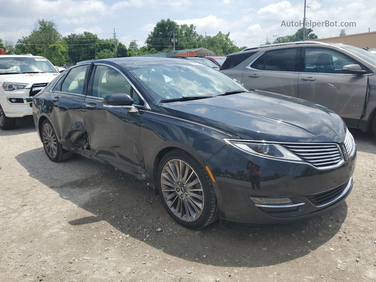 2014 Lincoln Mkz  Black vin: 3LN6L2J95ER803884