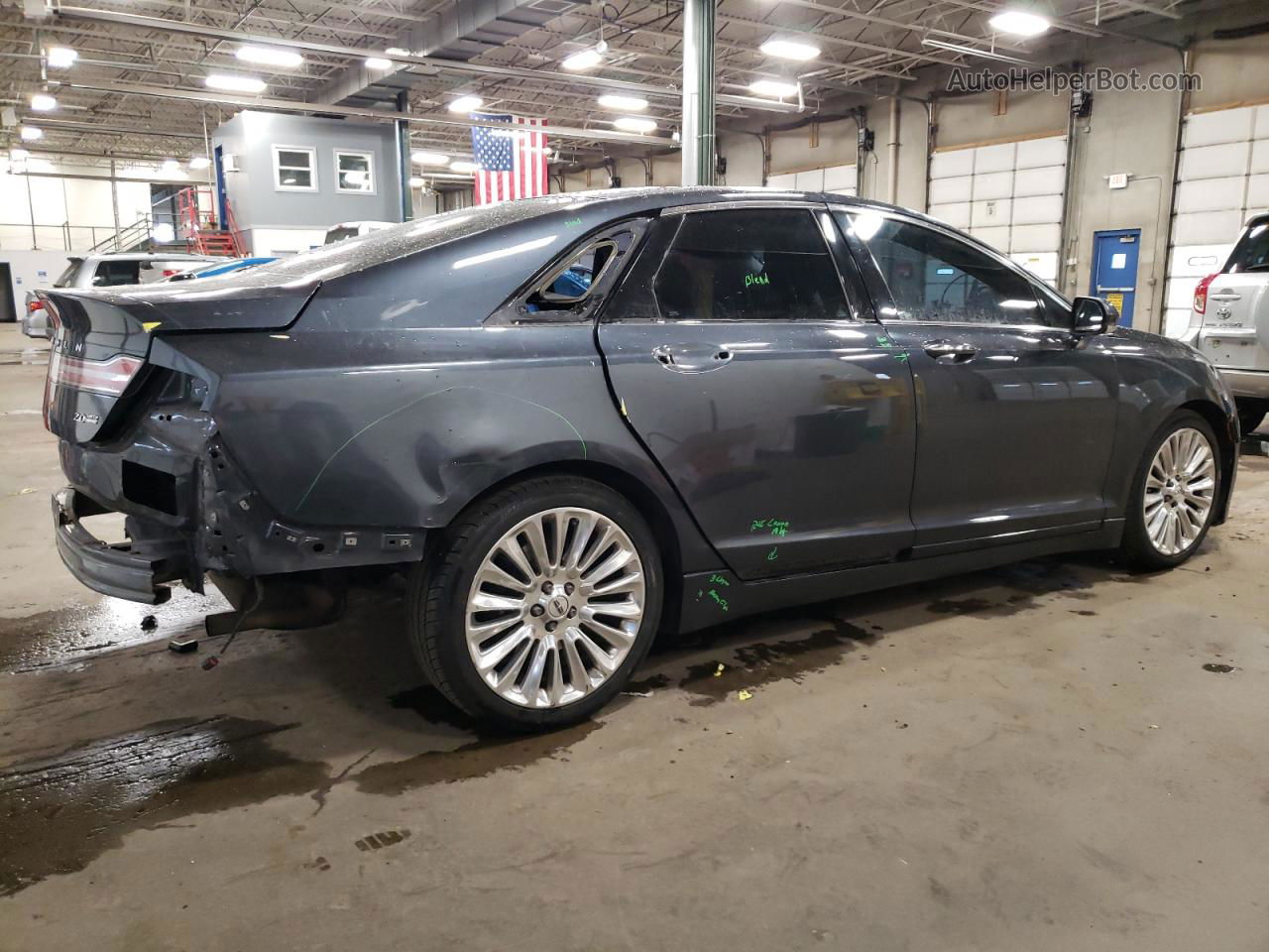 2014 Lincoln Mkz  Charcoal vin: 3LN6L2J95ER826307