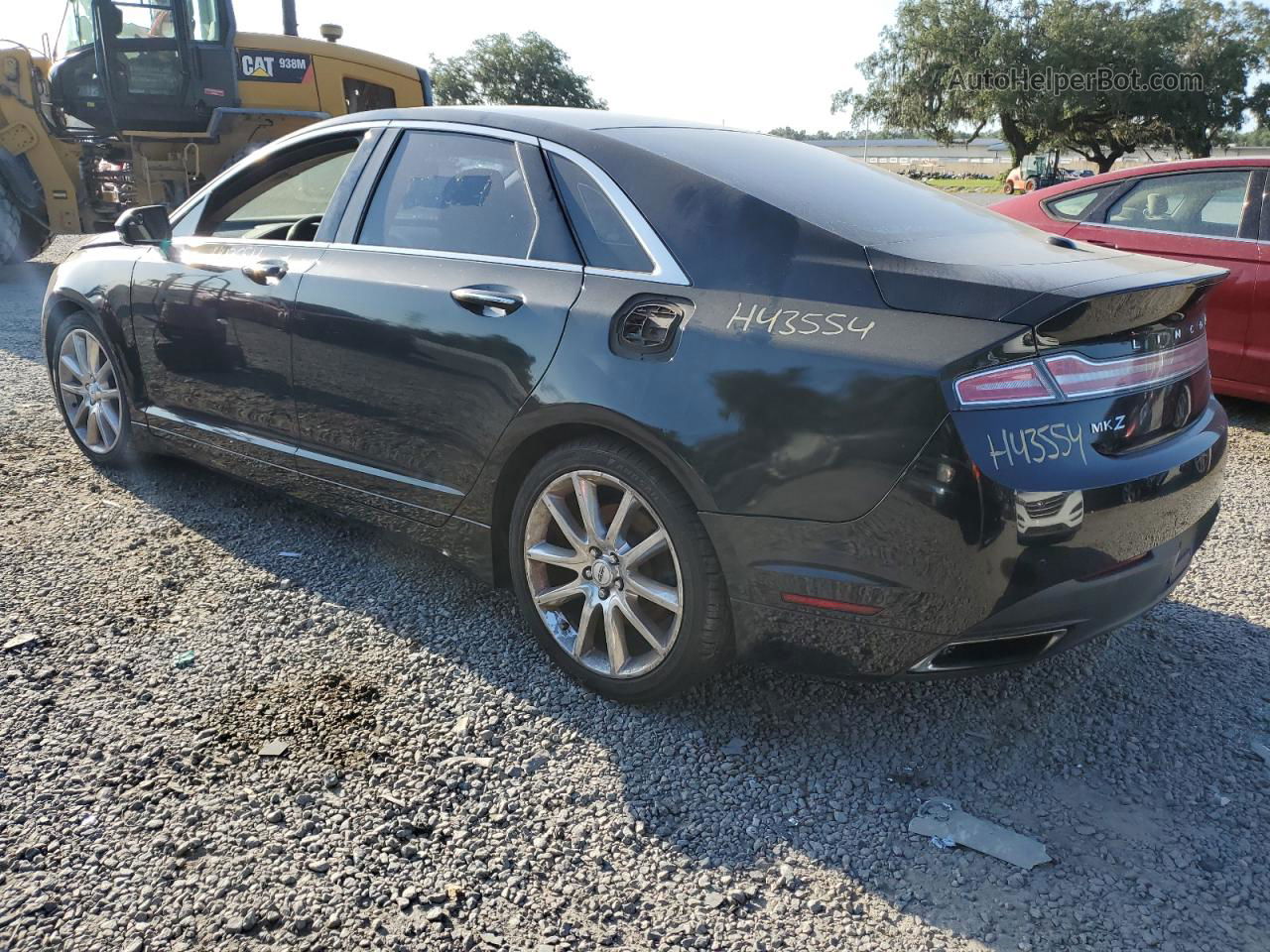 2014 Lincoln Mkz  Black vin: 3LN6L2J97ER811405