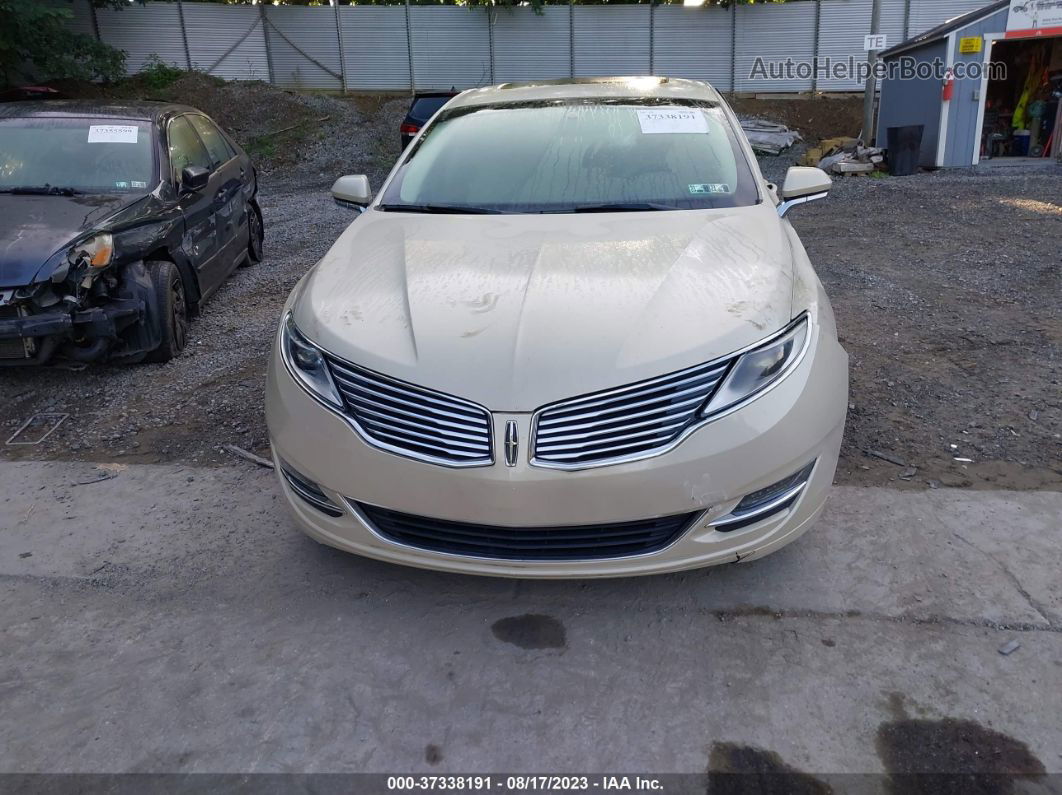 2014 Lincoln Mkz   Beige vin: 3LN6L2J97ER815163