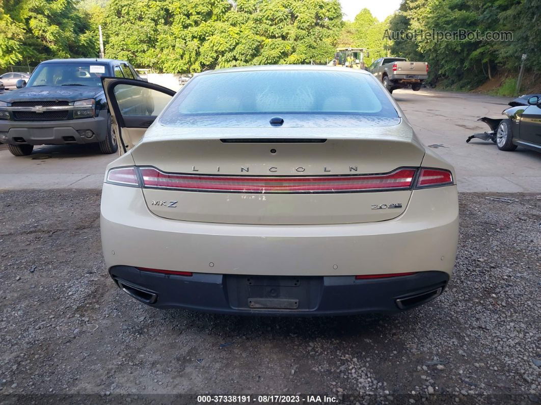 2014 Lincoln Mkz   Beige vin: 3LN6L2J97ER815163