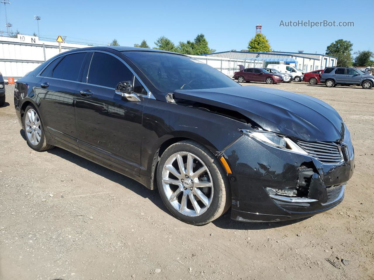 2014 Lincoln Mkz  Black vin: 3LN6L2J97ER831654