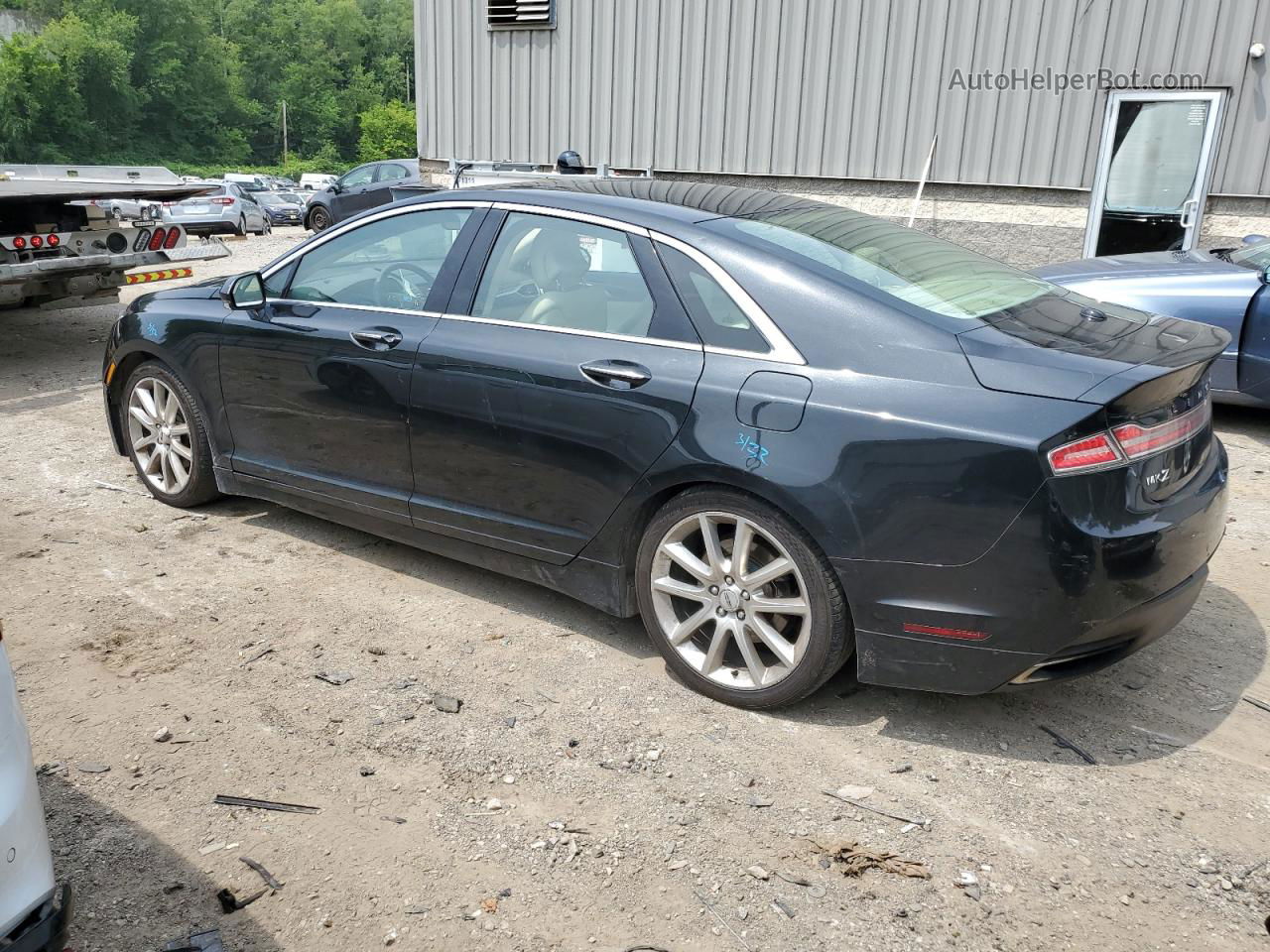 2014 Lincoln Mkz  Черный vin: 3LN6L2J98ER808545