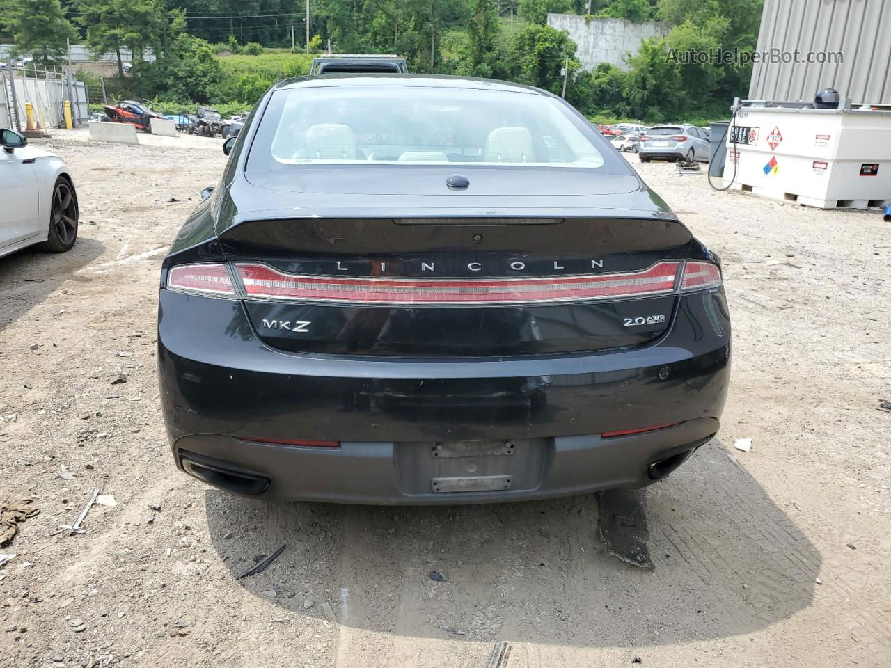 2014 Lincoln Mkz  Black vin: 3LN6L2J98ER808545