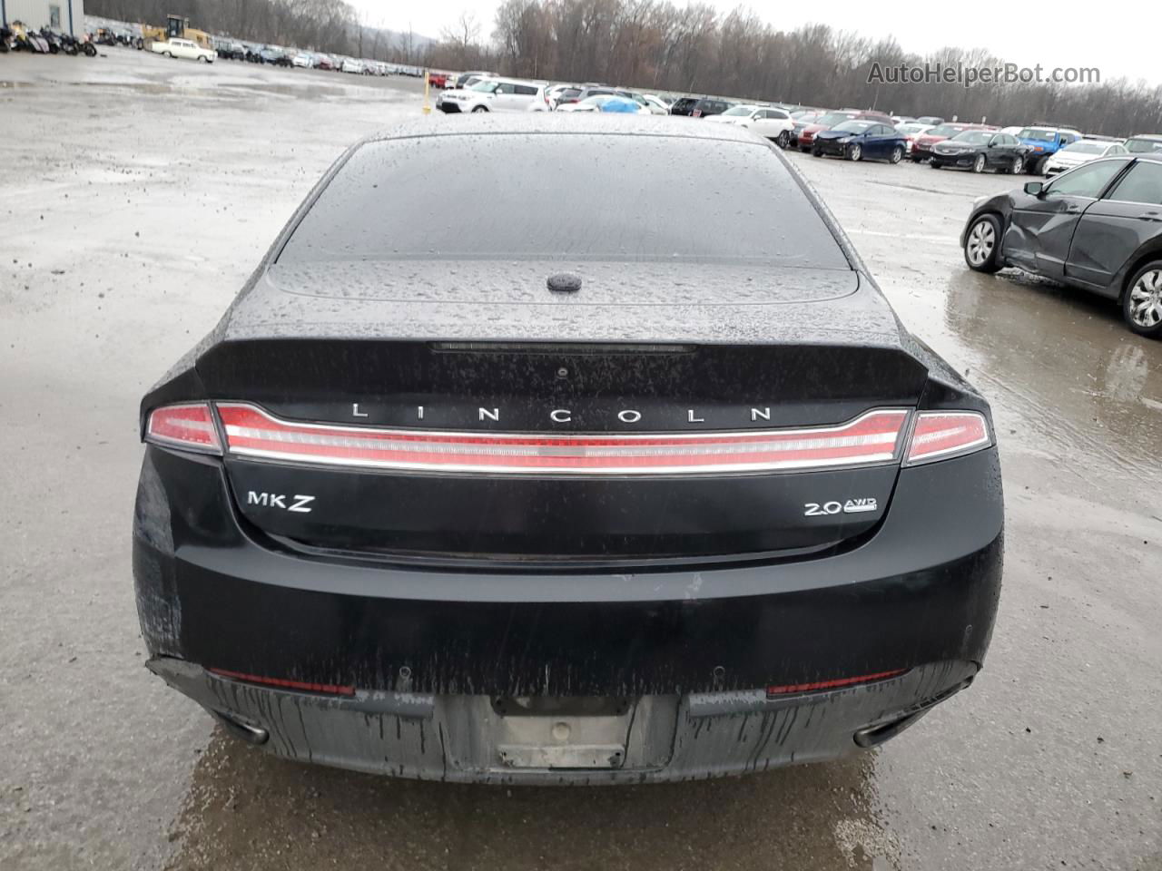 2014 Lincoln Mkz  Black vin: 3LN6L2J98ER827466