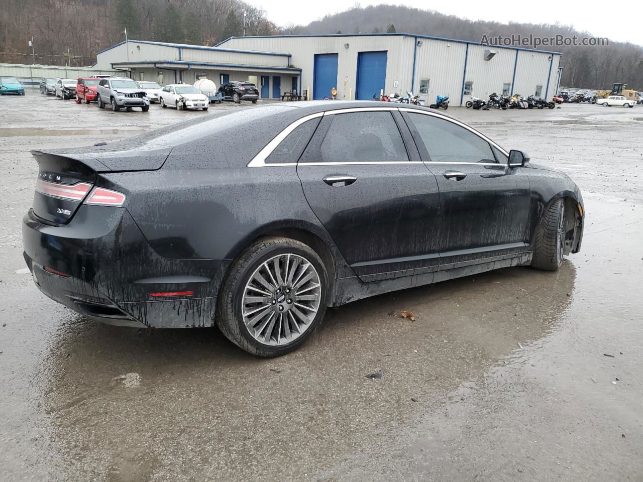 2014 Lincoln Mkz  Black vin: 3LN6L2J98ER827466