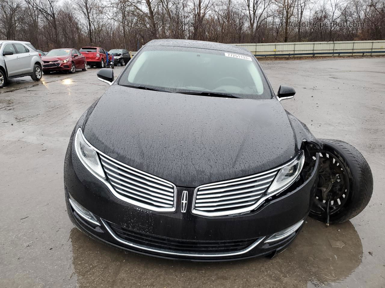 2014 Lincoln Mkz  Black vin: 3LN6L2J98ER827466