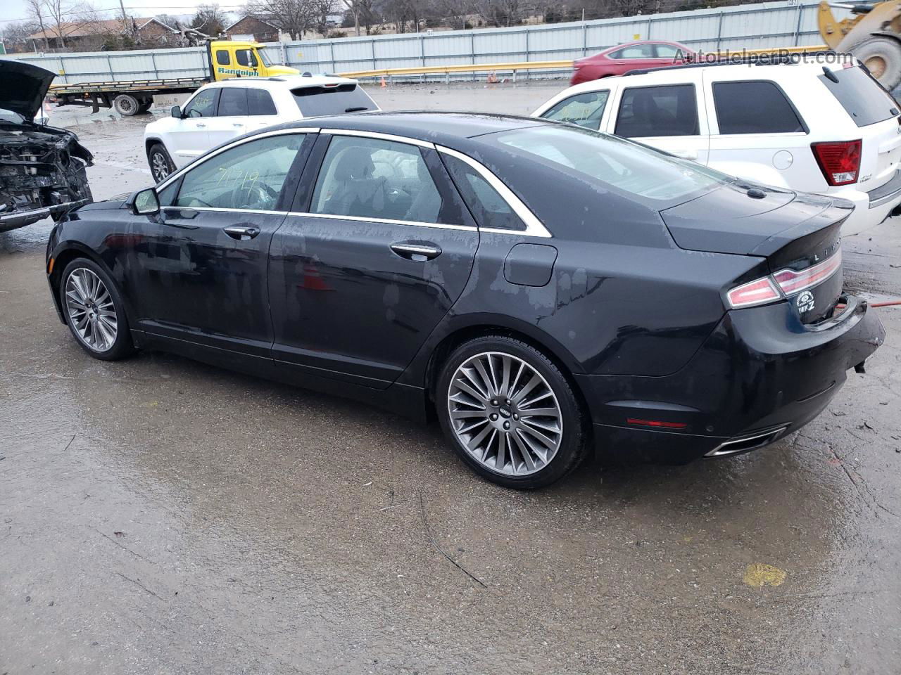 2014 Lincoln Mkz  Черный vin: 3LN6L2J99ER800938