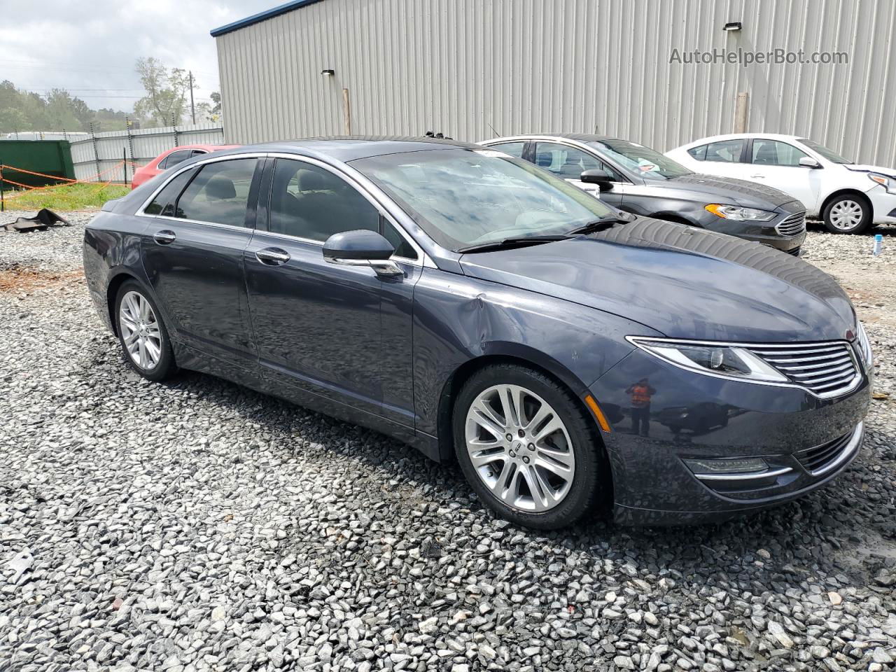 2014 Lincoln Mkz  Gray vin: 3LN6L2J99ER808473