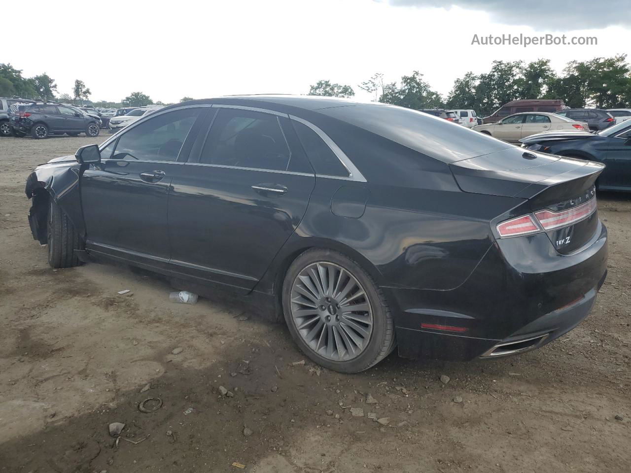 2014 Lincoln Mkz  Black vin: 3LN6L2J9XER825220