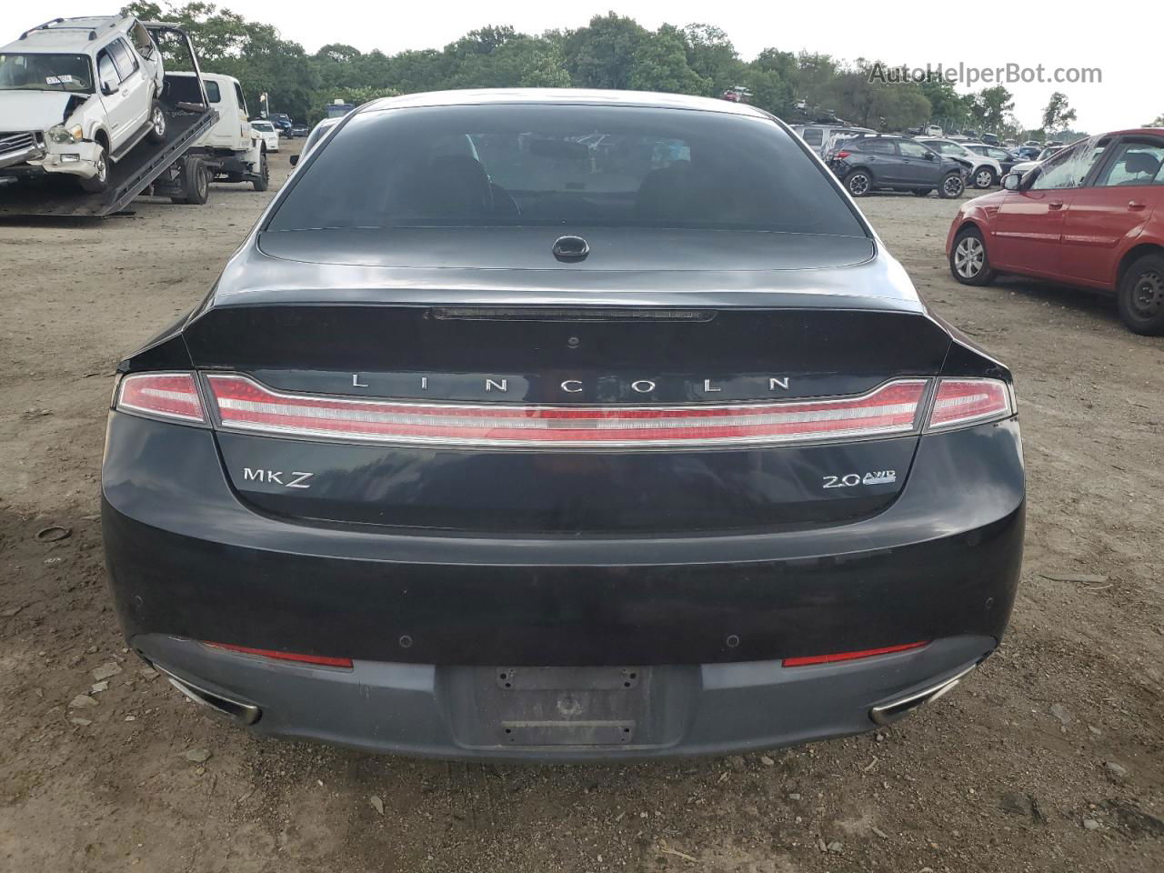 2014 Lincoln Mkz  Black vin: 3LN6L2J9XER825220