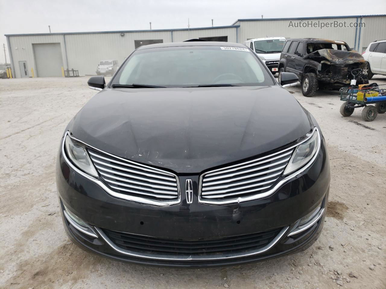 2014 Lincoln Mkz  Black vin: 3LN6L2J9XER827095