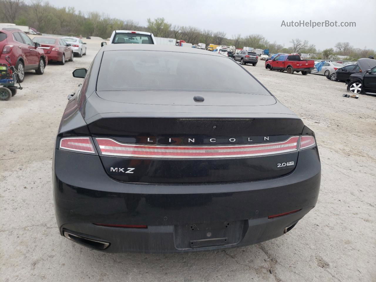 2014 Lincoln Mkz  Black vin: 3LN6L2J9XER827095