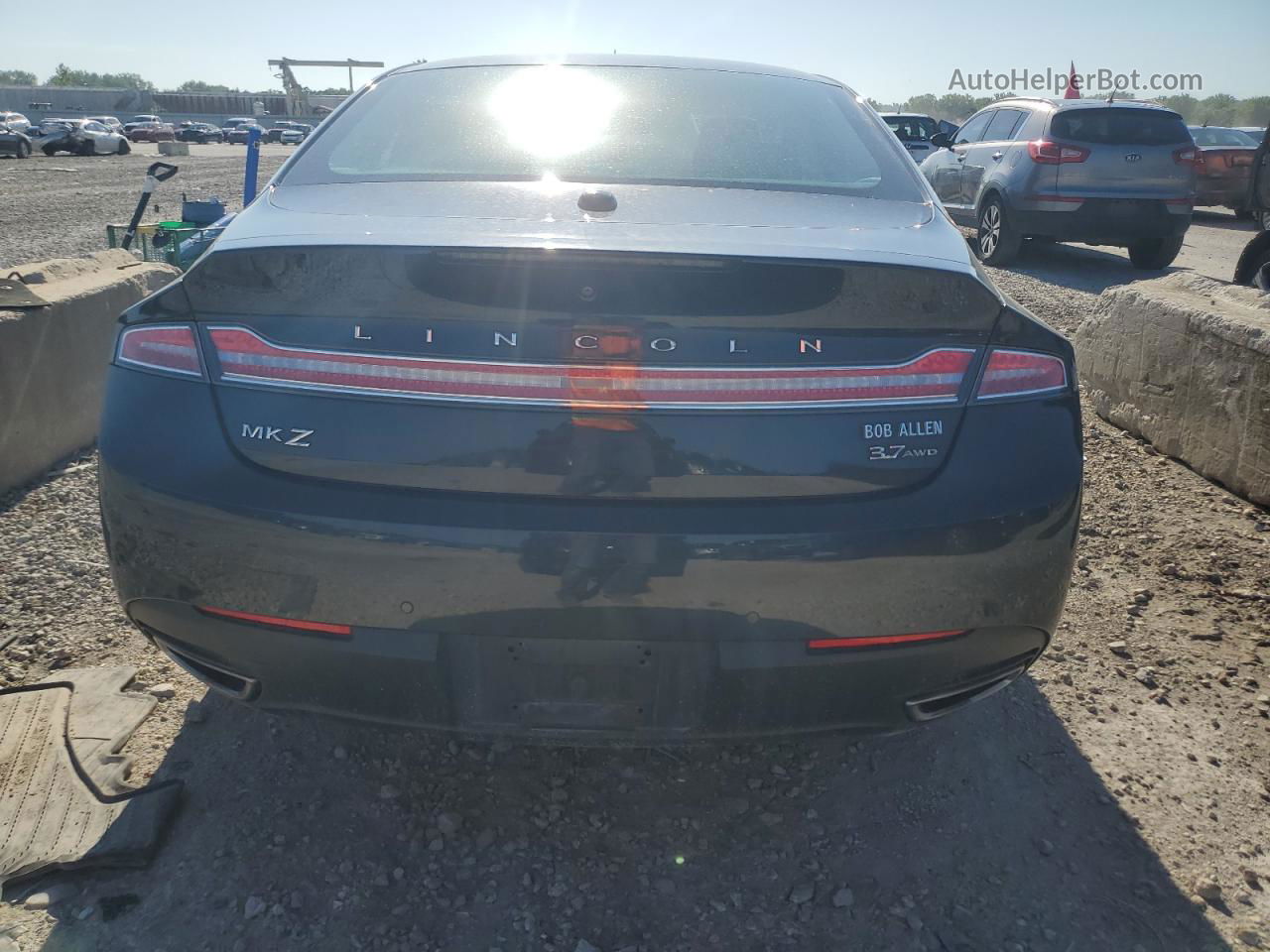 2014 Lincoln Mkz  Черный vin: 3LN6L2JK0ER835967