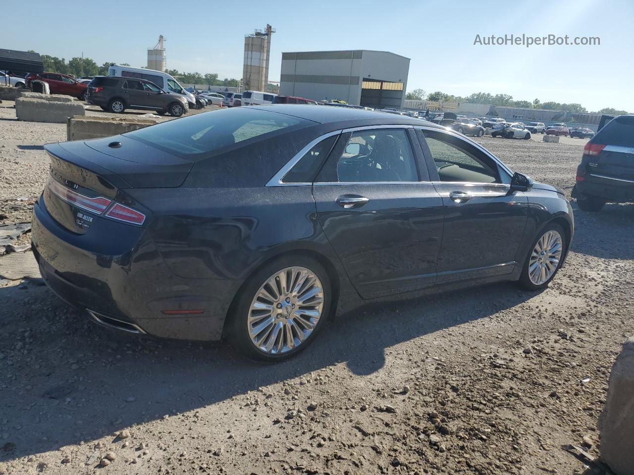 2014 Lincoln Mkz  Черный vin: 3LN6L2JK0ER835967