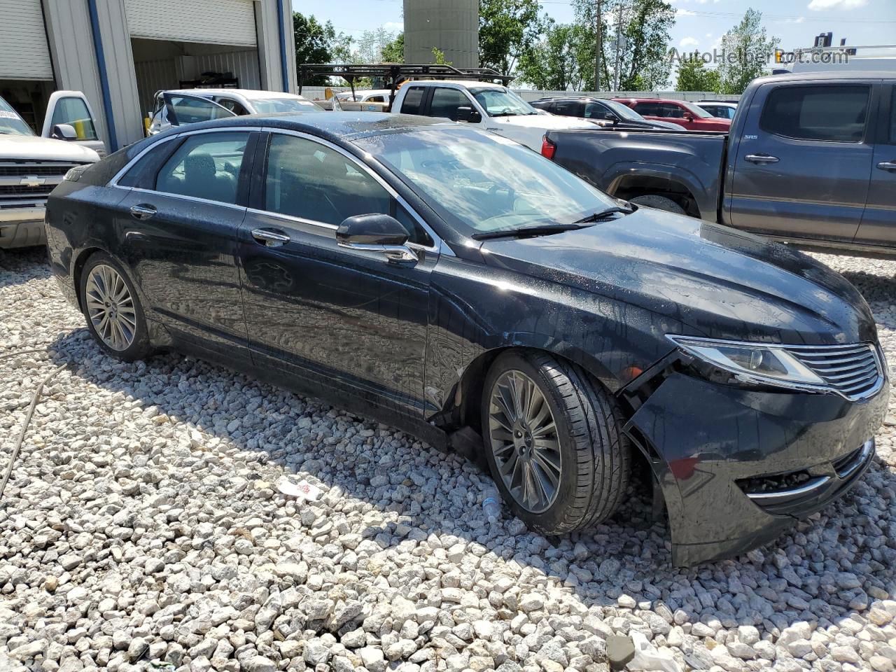 2014 Lincoln Mkz  Черный vin: 3LN6L2JK1ER802489