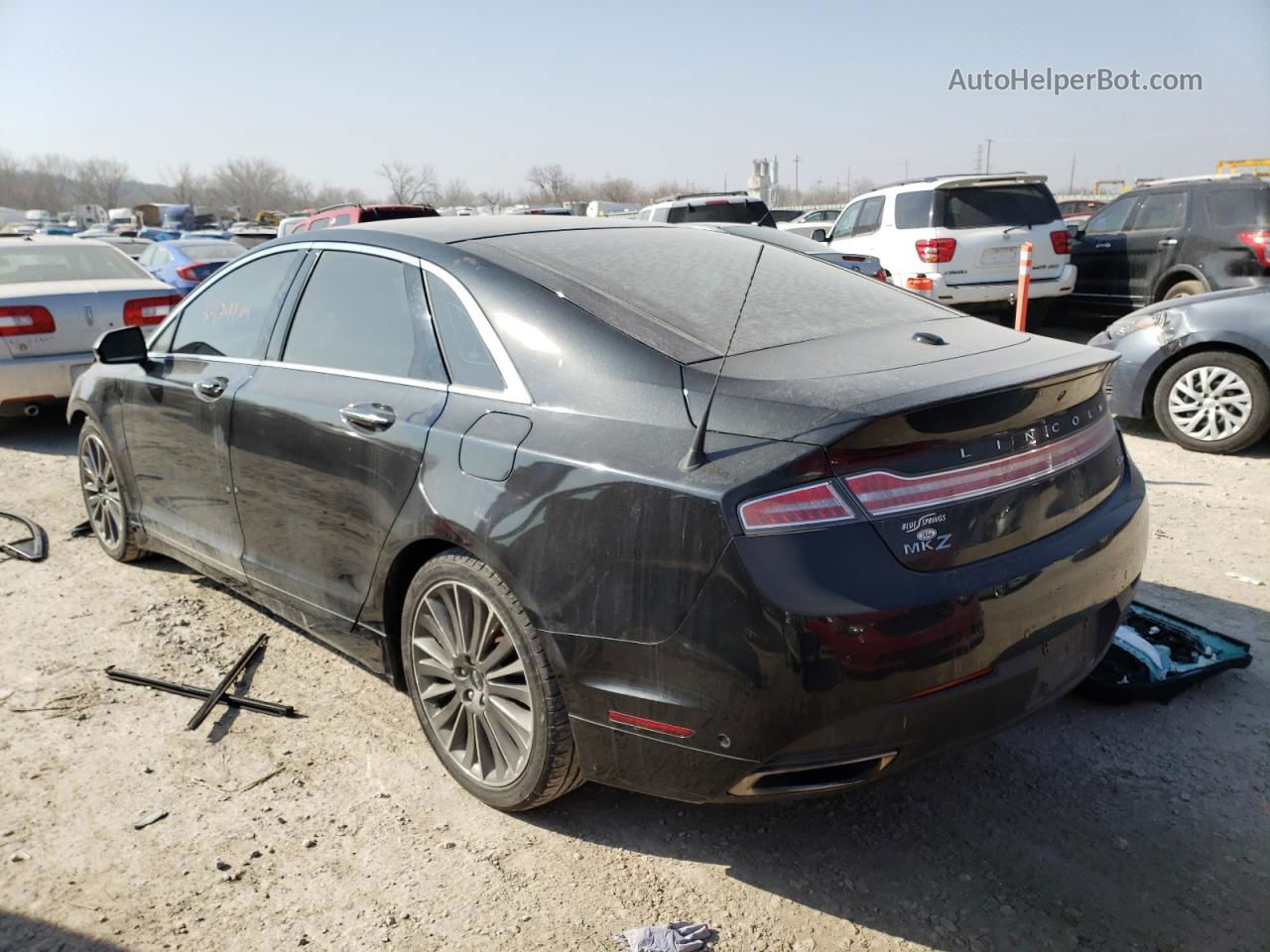 2014 Lincoln Mkz  Black vin: 3LN6L2JK1ER826050